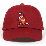 Blue Ball Star Embroidery Cap