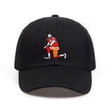 Blue Ball Star Embroidery Cap